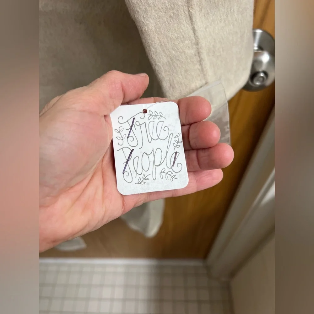 Free People Adore you wool blend coat XS NWT - Picture 5 of 16